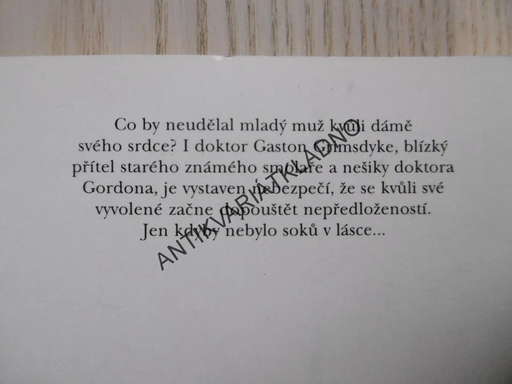DOKTOR NA OCET, RICHARD GORDON, **an