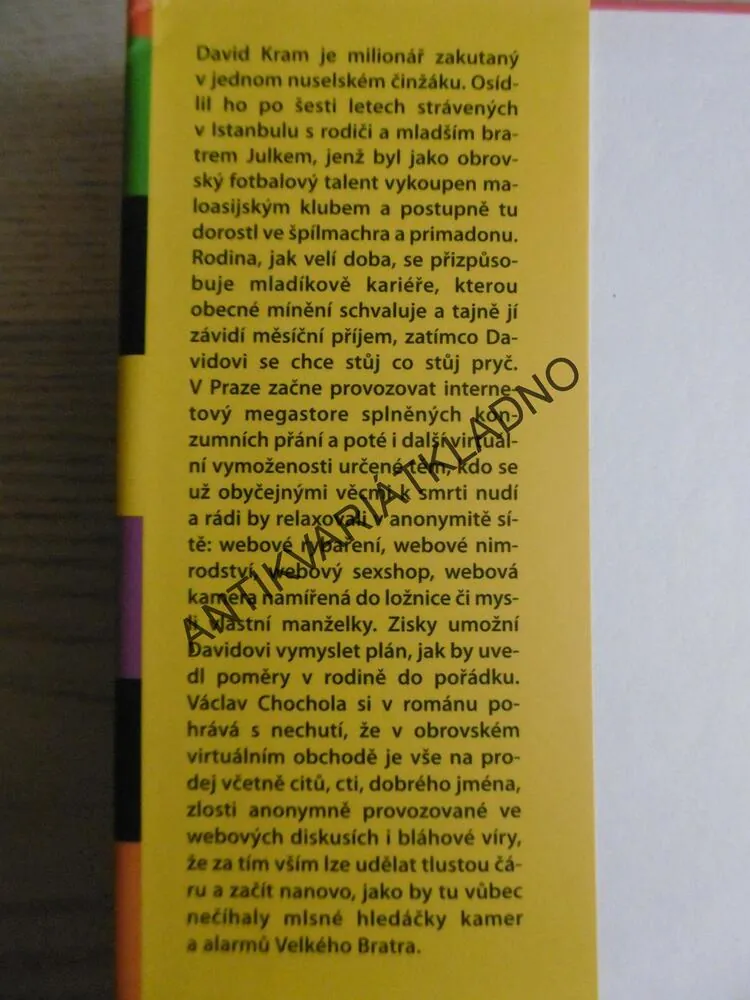 JAKO VRÁNA NA BECKHAMA, VÁCLAV CHOCHOLA, **an