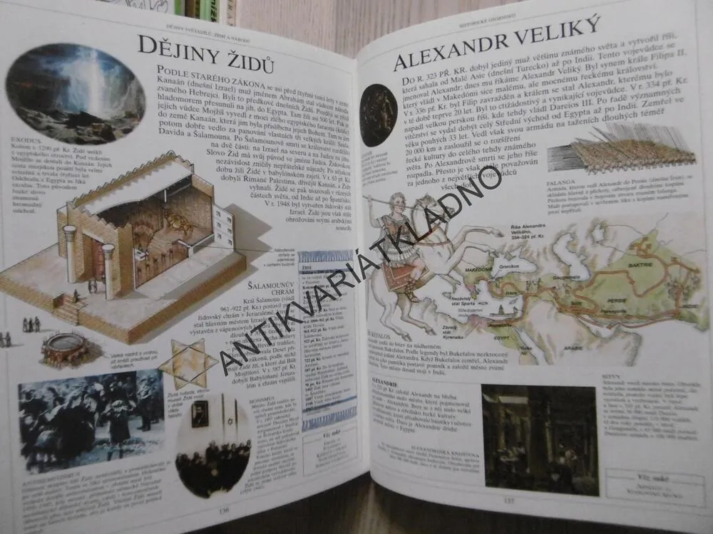 DĚTSKÁ ILUSTROVANÁ ENCYKLOPEDIE HISTORIE LIDSTVA, **an
