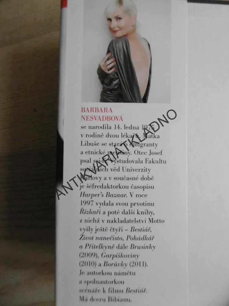 POHÁDKÁŘ, BARBARA NESVADBOVÁ, **an