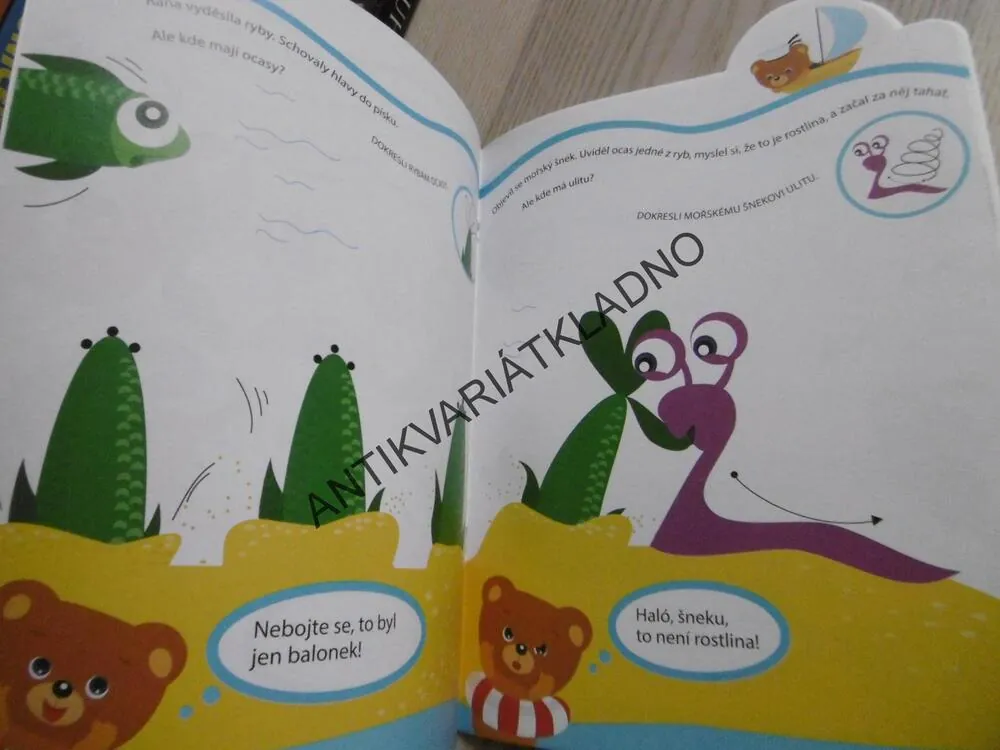 DOKRESLI SI POHÁDKU U MOŘE, 