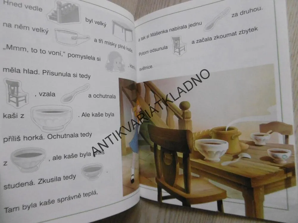 POHÁDKY SE SAMOLEPKAMI, MÁŠENKA A TŘI MEDVĚDI, NOVÉ