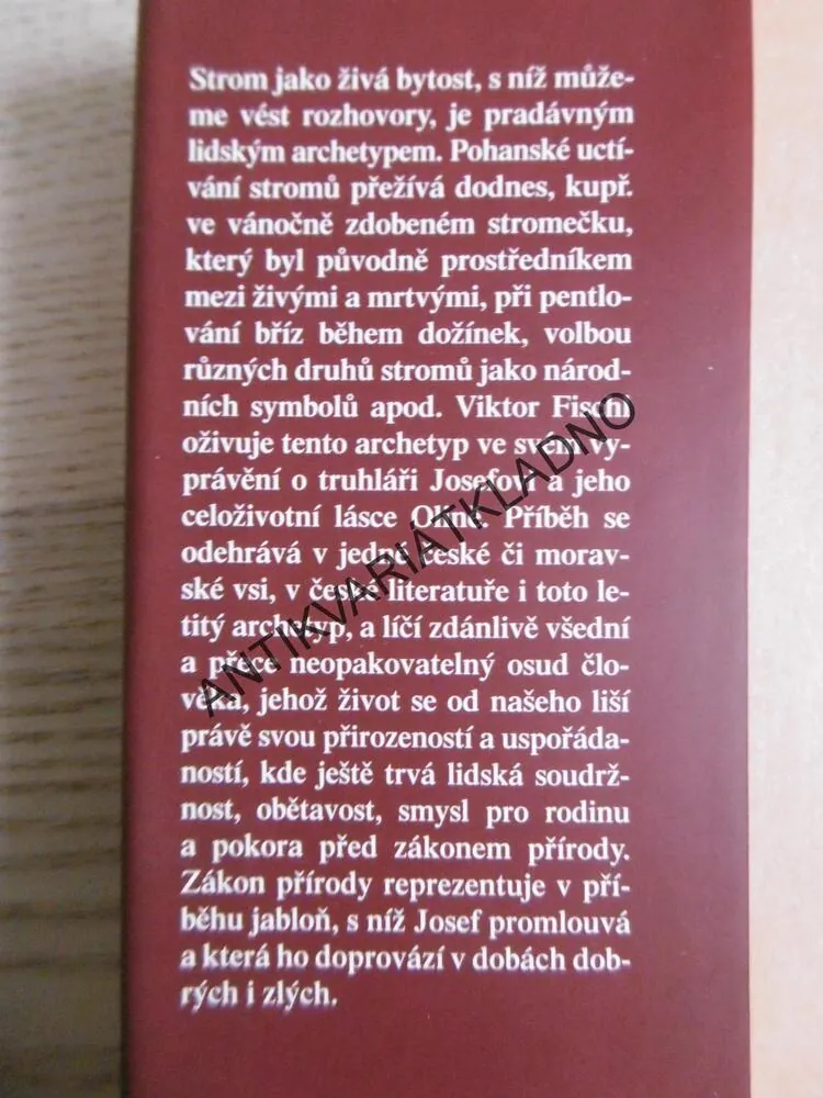 HOVORY S JABLONÍ, VIKTOR FISCHL, **an