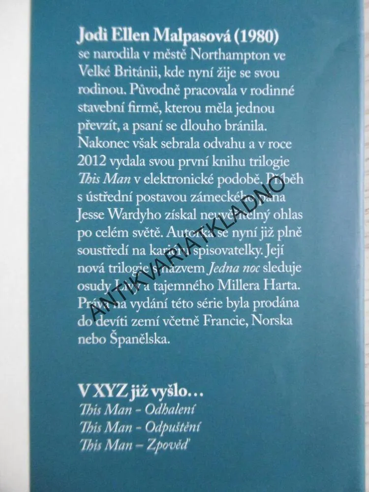 JEDNA NOC ZASLÍBENÁ, JODI ELLEN MALPASOVÁ **an