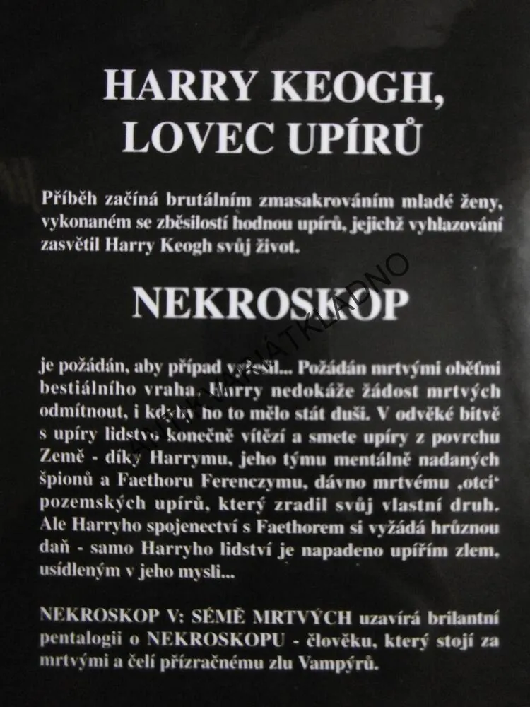 NEKROSKOP V., SÉMĚ MRTVÝCH, BRIAN LUMLEY, **an