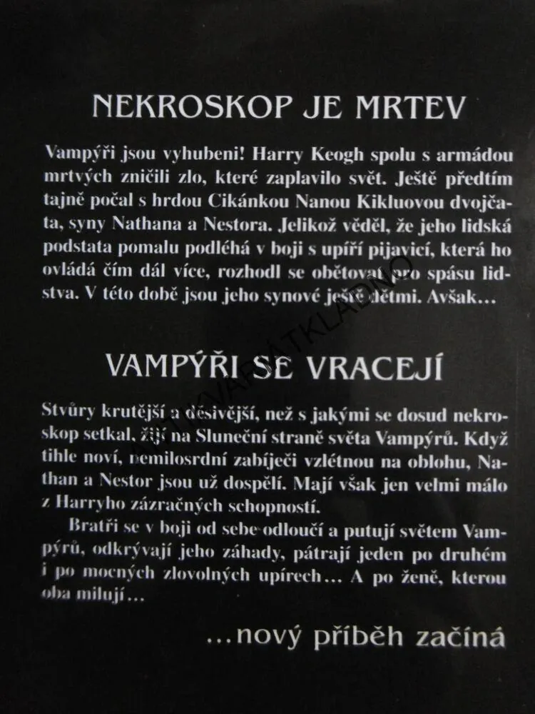 NEKROSKOP VI., POKREVNÍ BRATŘI, BRIAN LUMLEY, **an