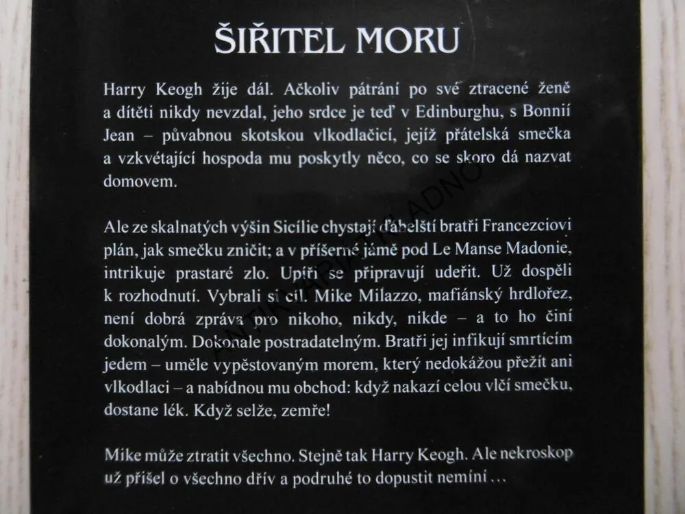 NEKROSKOP XV., ŠIŘITEL MORU, BRIAN LUMLEY, **an