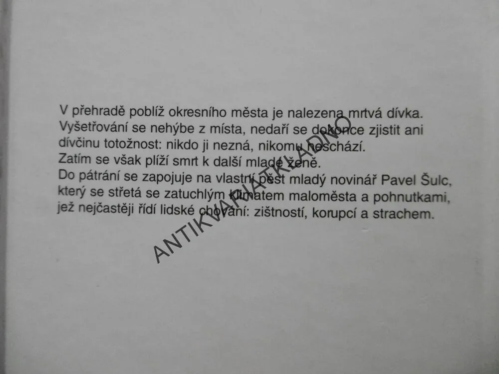 DÍVKA Z PŘEHRADY, JAN CIMICKÝ, ZDENĚK VOLNÝ, **an