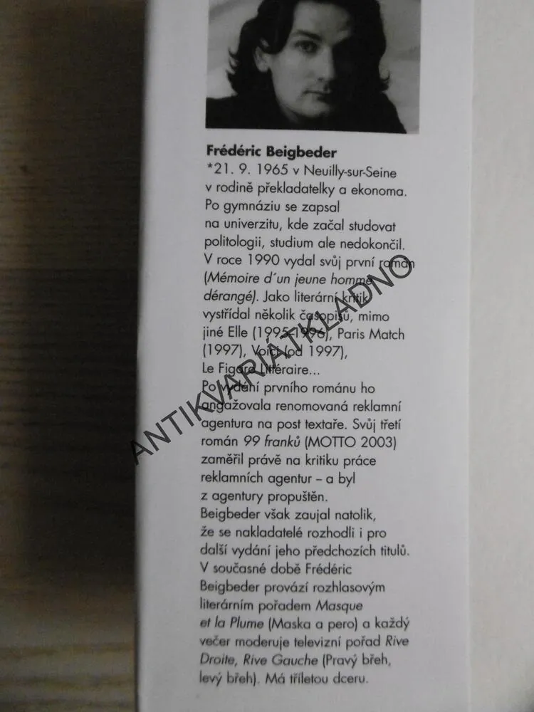 WINDOWS ON THE WORLD, FRÉDERIC BEIGBEDER, ČESKY, **an