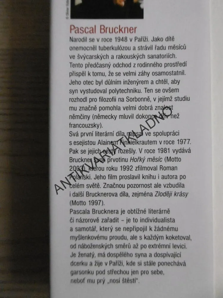 LÁSKA K BLIŽNÍMU, PASCAL BRUCKNER, **an
