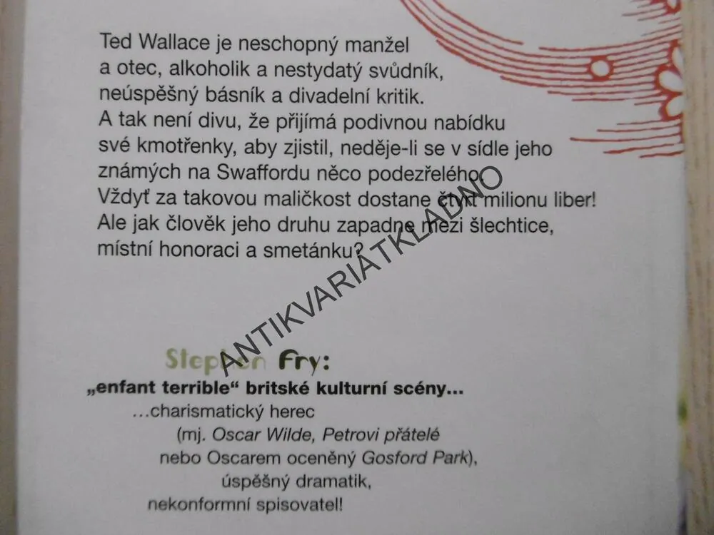 HROCH, STEPHEN FRY, **an
