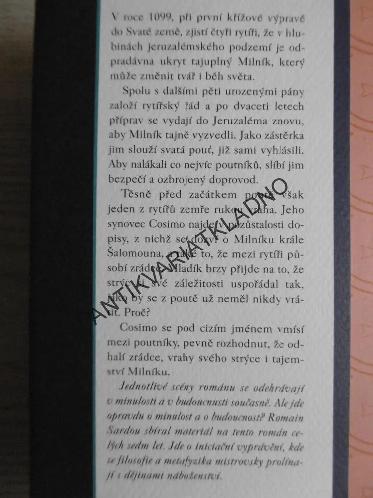 ODLESK BOŽÍ SLÁVY, ROMAIN SARDOU, **an