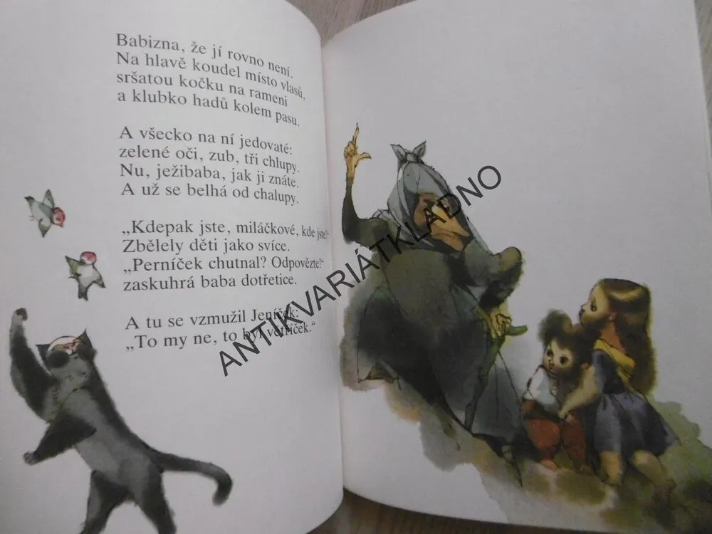 PERNÍKOVÁ CHALOUPKA, VÁCLAV RENČ, JIŘÍ TRNKA,