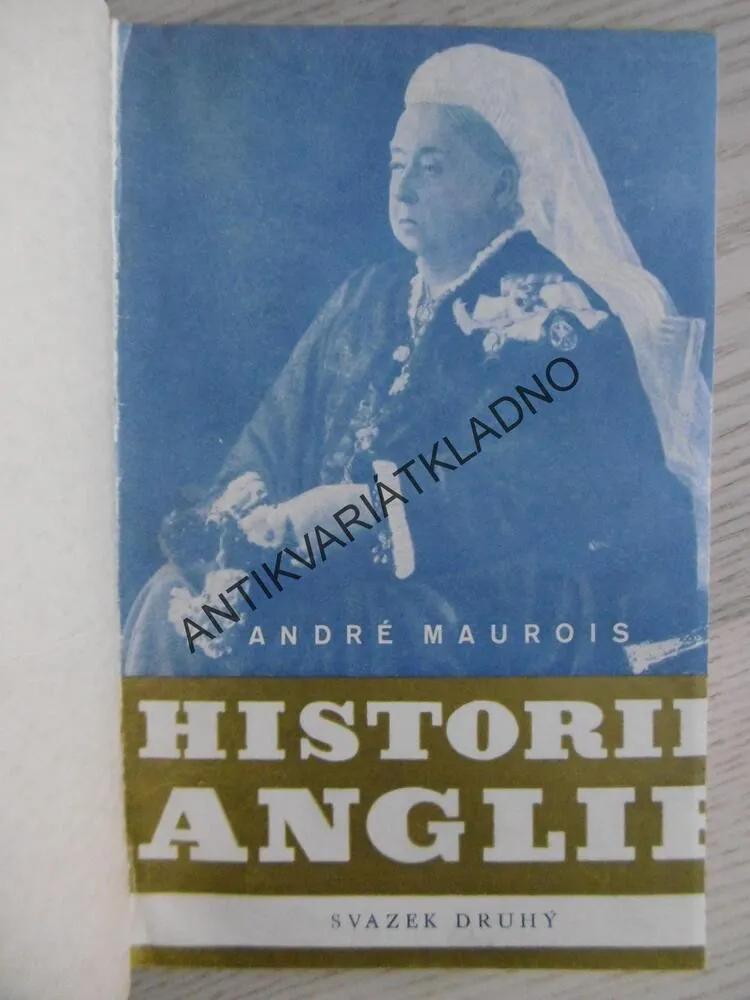 HISTORIE ANGLIE I. A II. DÍL, A. MAUROLS, **an