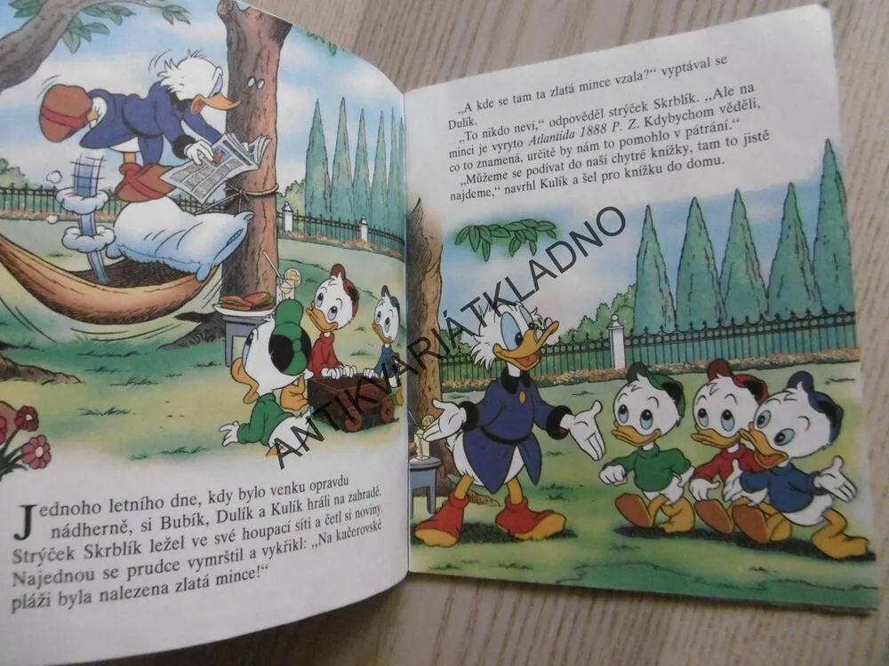 DUCK TALES, KAČEŘÍ PŘÍBĚHY, TAJEMNÉ MĚSTO POD MOŘEM, WALT DISNEY