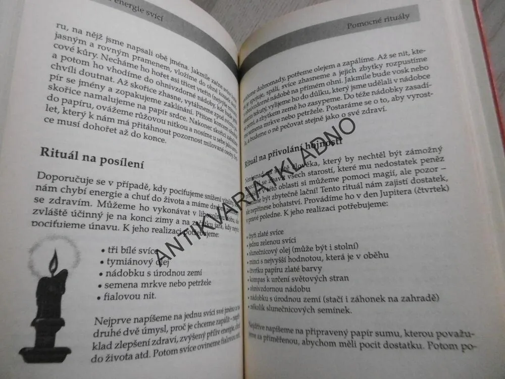 MAGICKÁ ENERGIE SVÍCÍ, ALLA ALICJA CHRZANOWSKÁ, **an