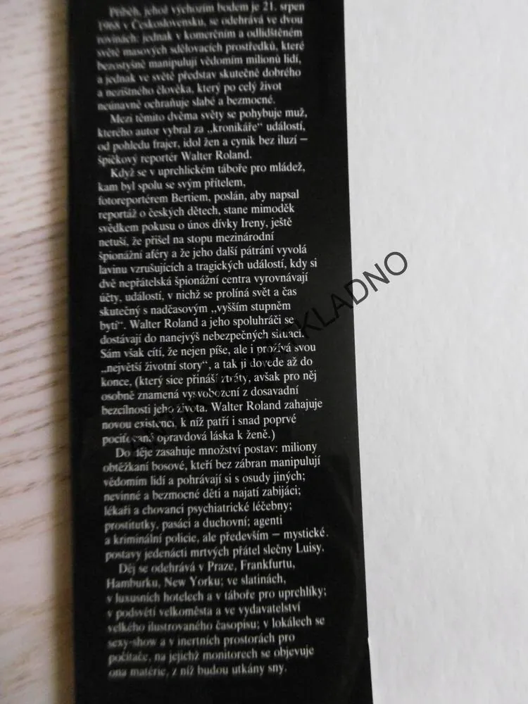 Z ČEHO JSOU UTKÁNY SNY, JOHANNES MARIO SIMMEL, **an