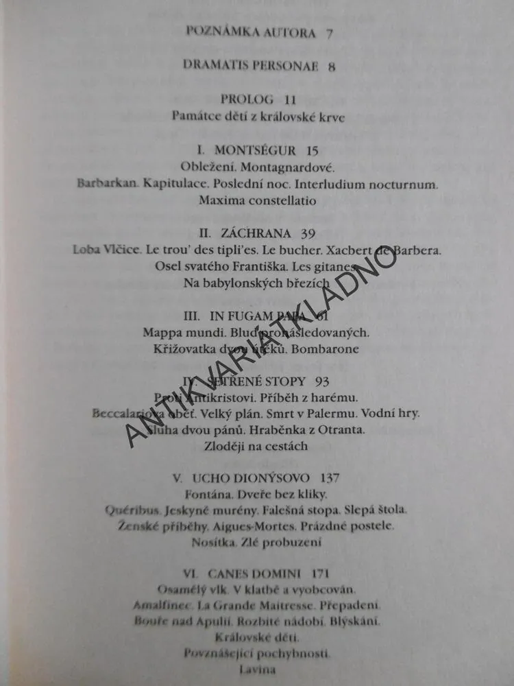 DĚTI GRÁLU, PETER BERLING, **an