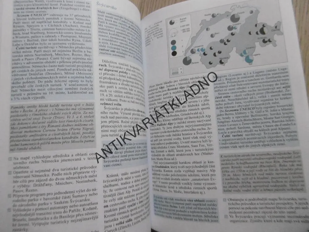 ZEMĚPIS CESTOVNÍHO RUCHU, HOLEČEK, MARIOT, STŘÍDA, **an