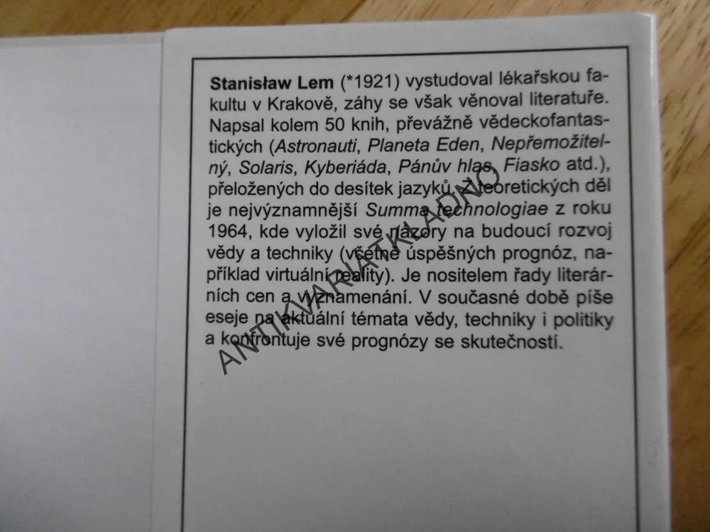 TAJEMSTVÍ ČÍNSKÉHO POKOJE, STANISLAW LEM, EDICE KOLUMBUS, **an