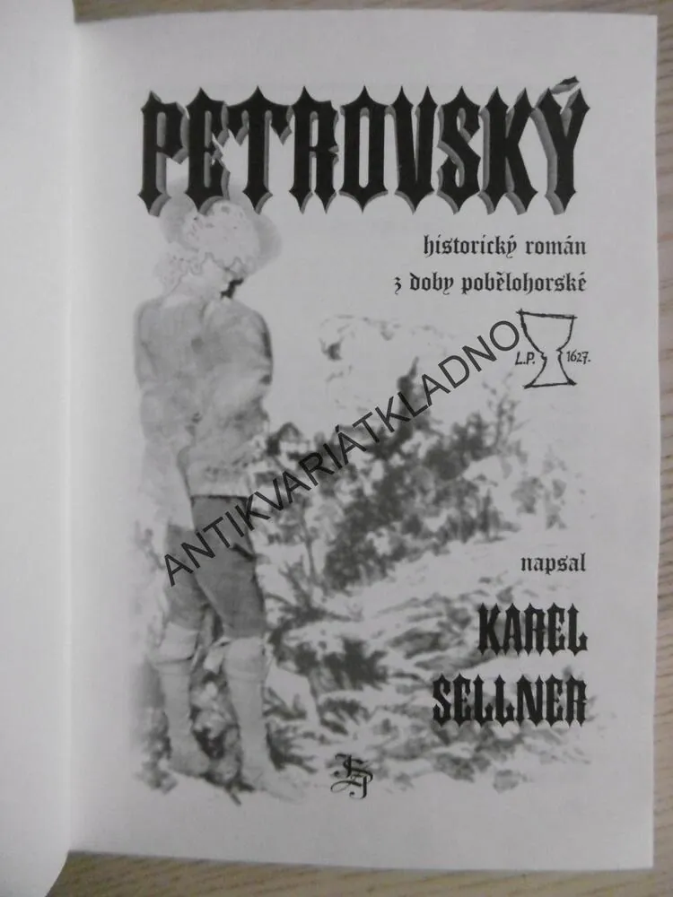 PETROVSKÝ, KAREL SELLNER, **an