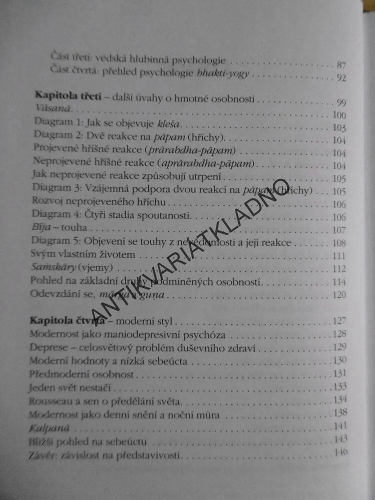 PSYCHOLOGIE PODLE VÉDÁNTY, SUHOTRA SVÁMÍ, NAUKA STAROVĚKÉ INDIE O MYSLI