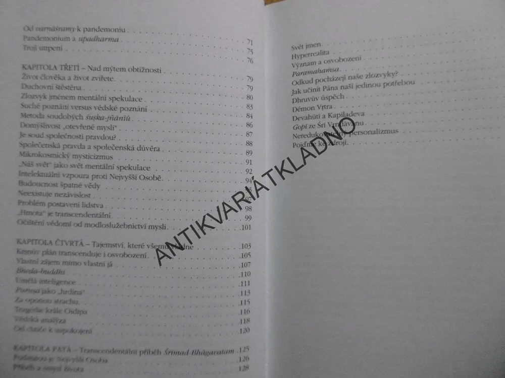 TRANSCENDENTÁLNÍ PERSONALIZMUS, SUHORTA SVÁMÍ