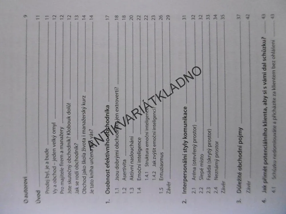 JAK PRODÁVAT, ABY OD VÁS KUPOVALI, PETER ULČIN, **an