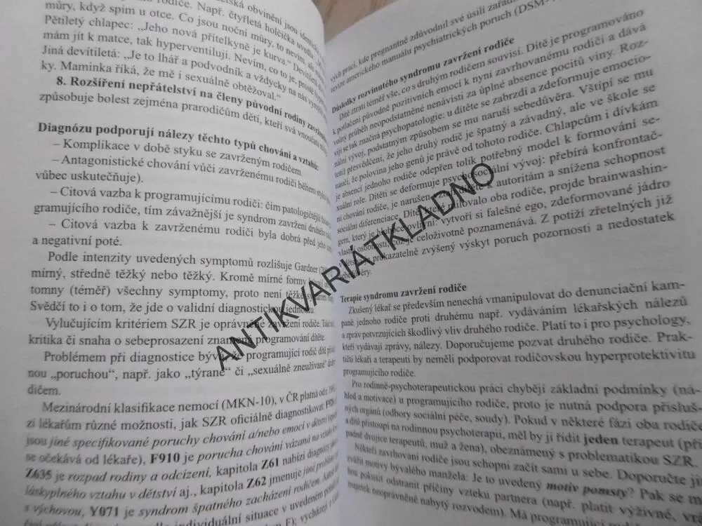 ROZVODOVÁ TEMATIKA A MODERNÍ PSYCHOLOGIE, EDUARD BAKALÁŘ, **an