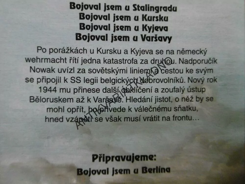 BOJOVAL JSEM U VARŠAVY, HELMUTH NOWAK