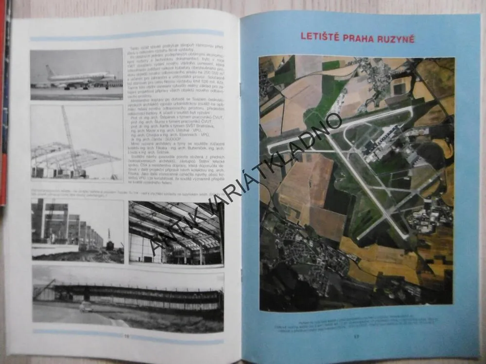 PRAGUE RUZYNĚ AIRPORT, ČSL 60, MINULOST, SOUČASTNOST, BUDOUCNOST,