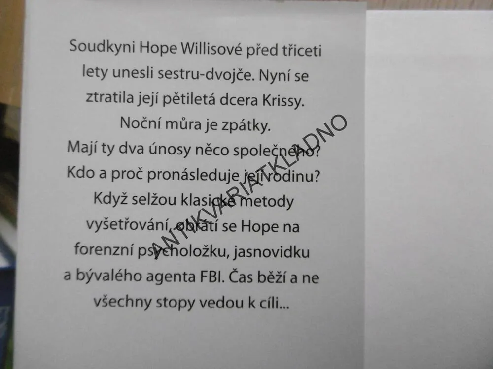 ODLOŽENÝ PŘÍPAD, ANDREA KANE, **an