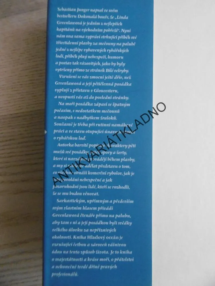HLADOVÝ OCEÁN, LINDA GREENLAWOVÁ, **an