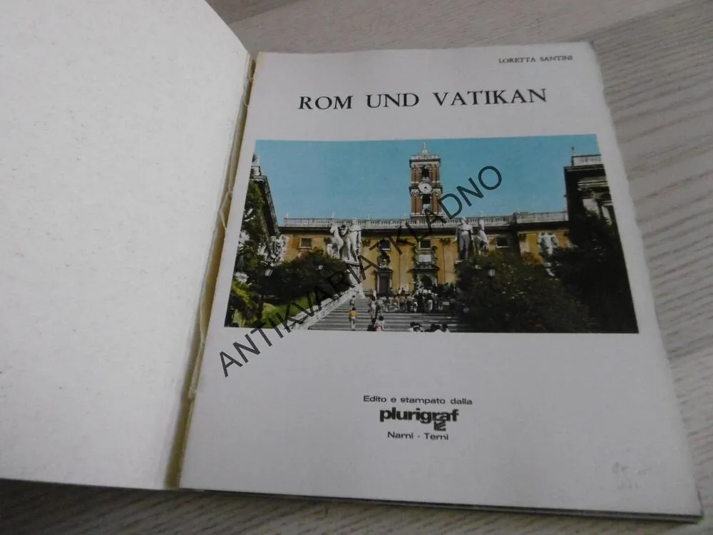 ŘÍM A VATIKÁN, ROM UND VATIKAN, NĚMECKY, **an