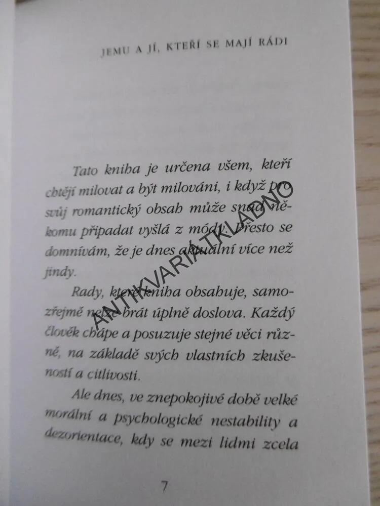 MILUJI TĚ!, PRIMO A RENATE-LUISE MAIOLI, **an