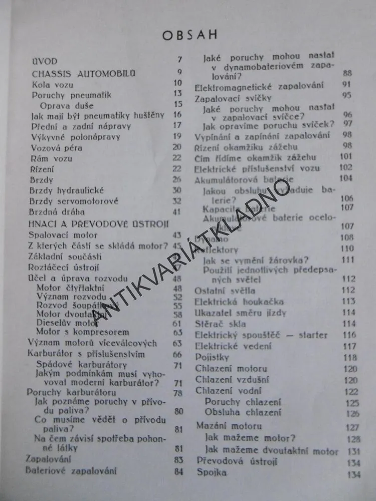 ŘIDIČOVA ABECEDA, SAINER JEZDINSKÝ, **an