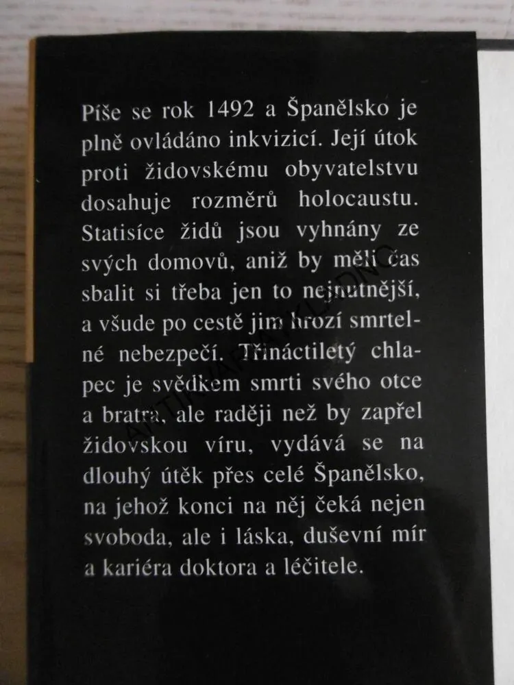 POSLEDNÍ ŽID, NOAH GORDON, **an