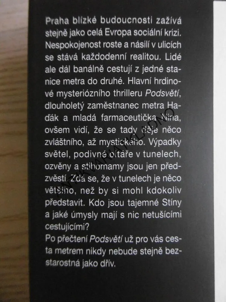 PODSVĚTÍ, MICHAL ŠEFARA, **an