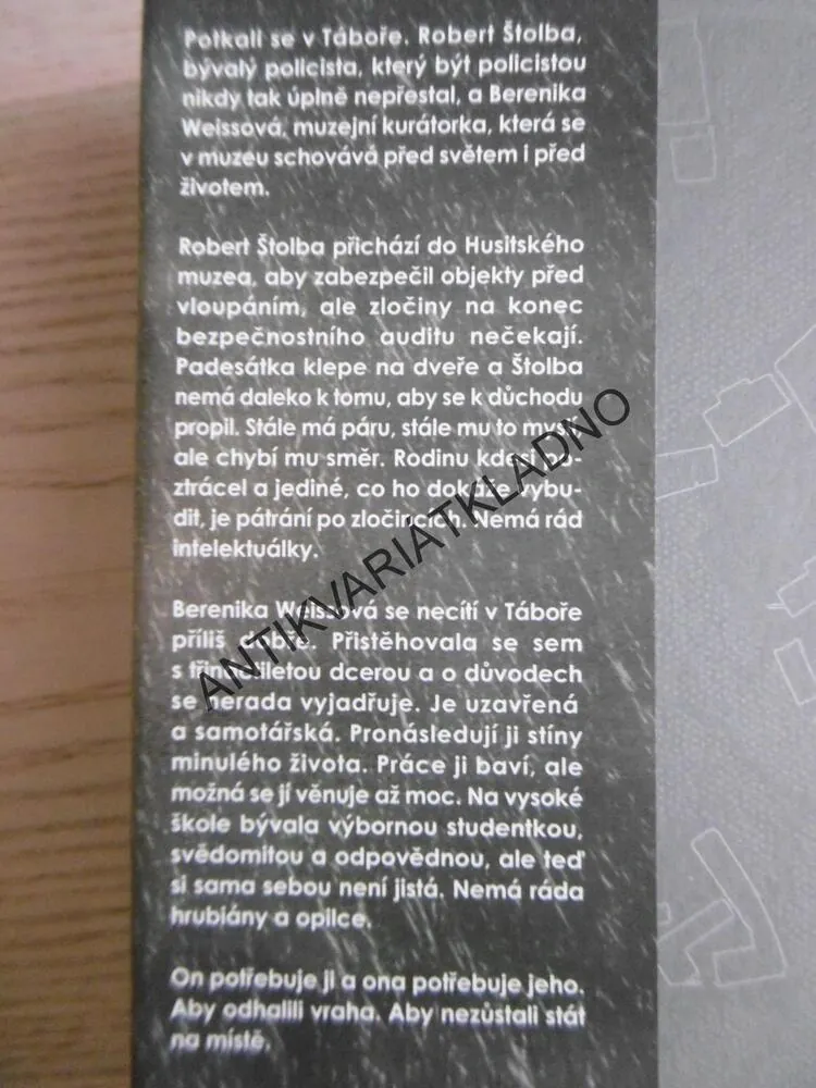 MRTVÁ ŠELMA, JIŘÍ W. PROCHÁZKA, KLÁRA SMOLÍNOVÁ, **an