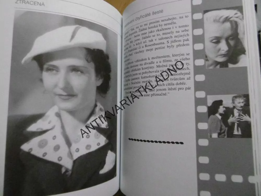 CESTA KE ŠMÍŘE, HANA VÍTOVÁ, HEREČKA, FILM, R. MIHOLA, **an