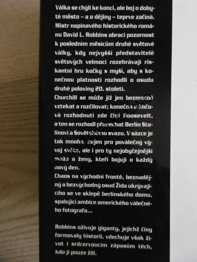 KONEC VÁLKY, DAVID L. ROBBINS, **an