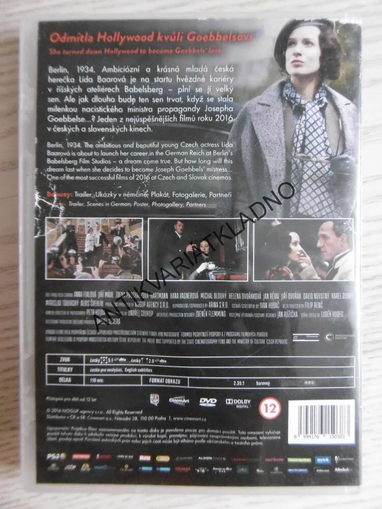 LÍDA BAAROVÁ, DVD FILM