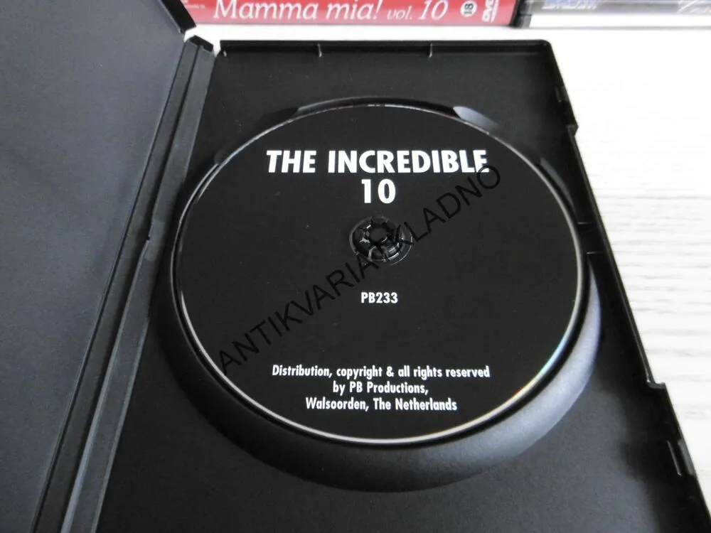 THE INGREDIEBLE 10., DVD FILM