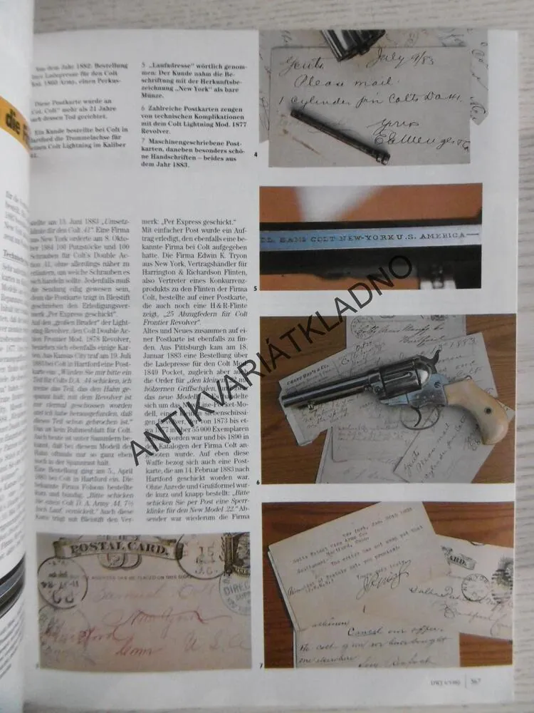 DWJ -DEUTSCHES WAFFEN-JOURNAL, 4/90, NĚMECKY, ČASOPIS ,ZBRANĚ, 