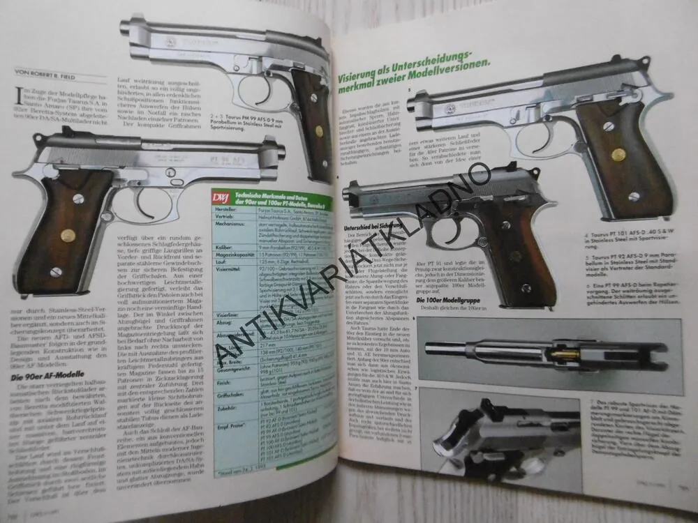 DWJ -DEUTSCHES WAFFEN-JOURNAL, 5/93, NĚMECKY, ČASOPIS ,ZBRANĚ, 