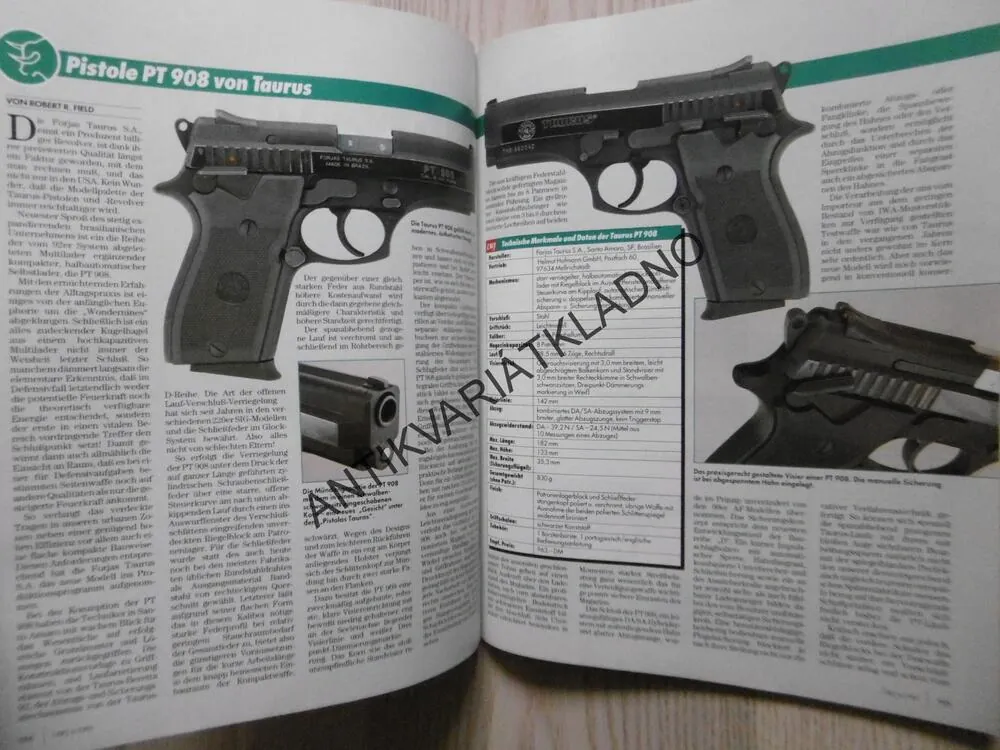 DWJ -DEUTSCHES WAFFEN-JOURNAL, 6/93, NĚMECKY, ČASOPIS ,ZBRANĚ, 