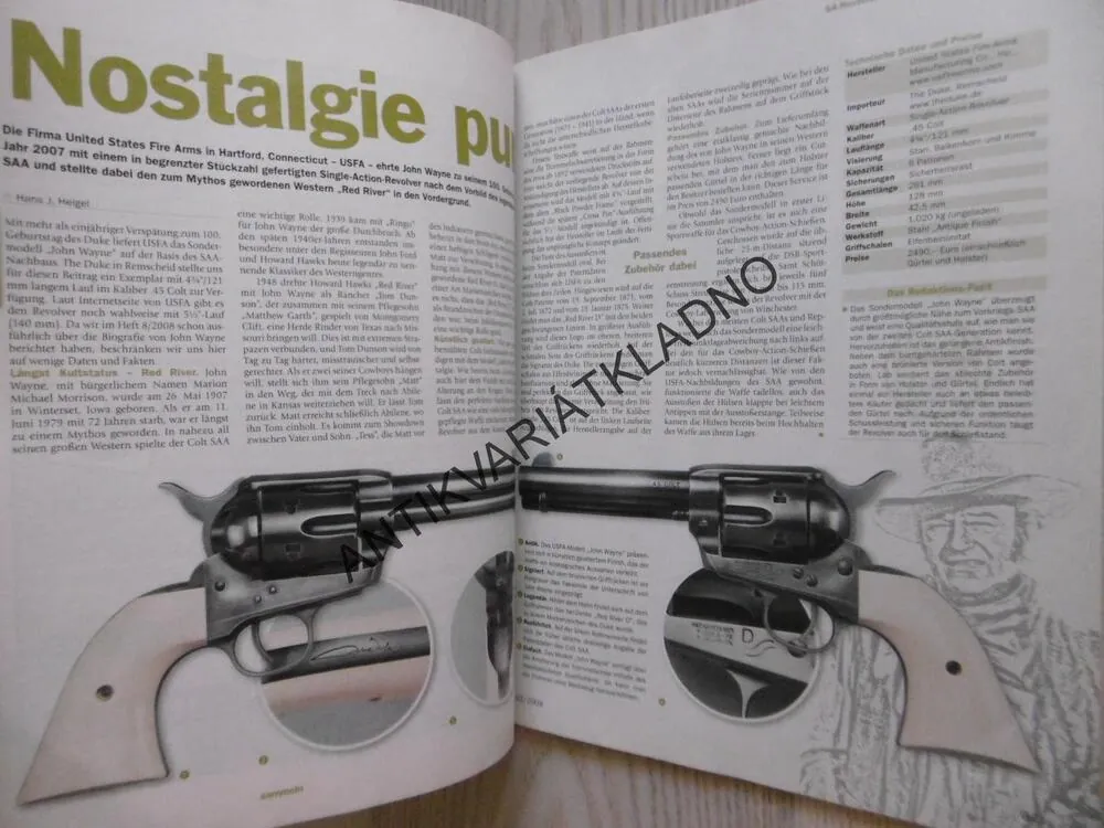 DWJ -DEUTSCHES WAFFEN-JOURNAL, 2/09, NĚMECKY, ČASOPIS ,ZBRANĚ, 