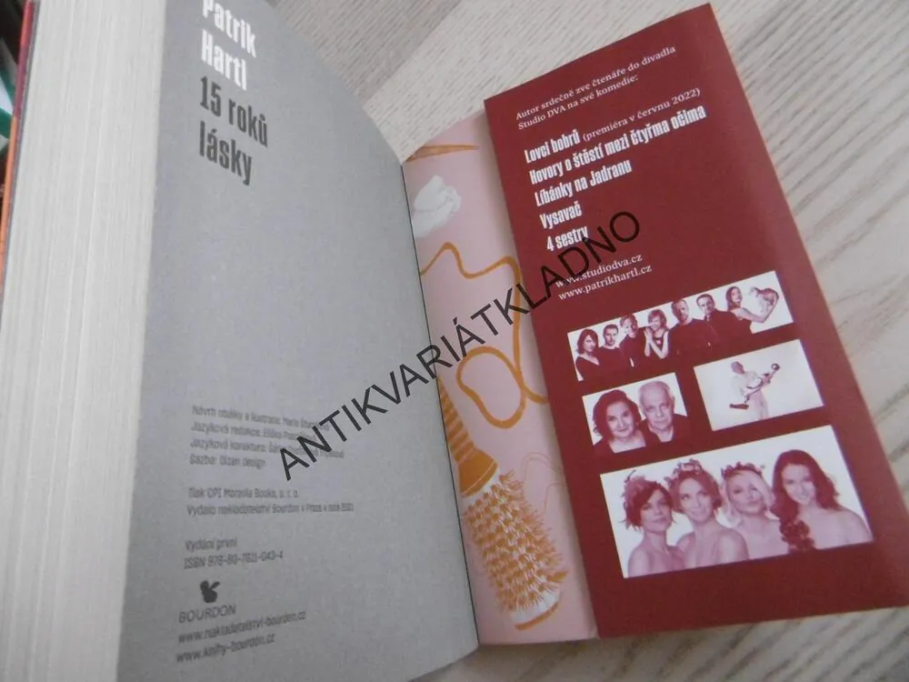 15 ROKŮ LÁSKY, PATRIK HARTL, **an
