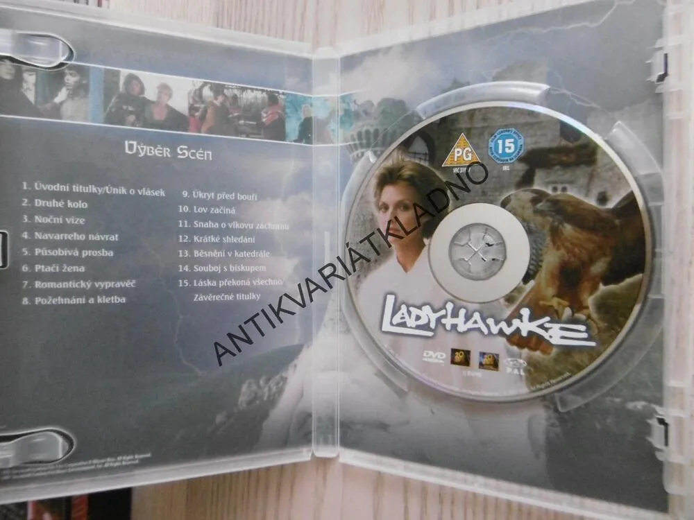 JESTŘÁBÍ ŽENA, DVD FILM