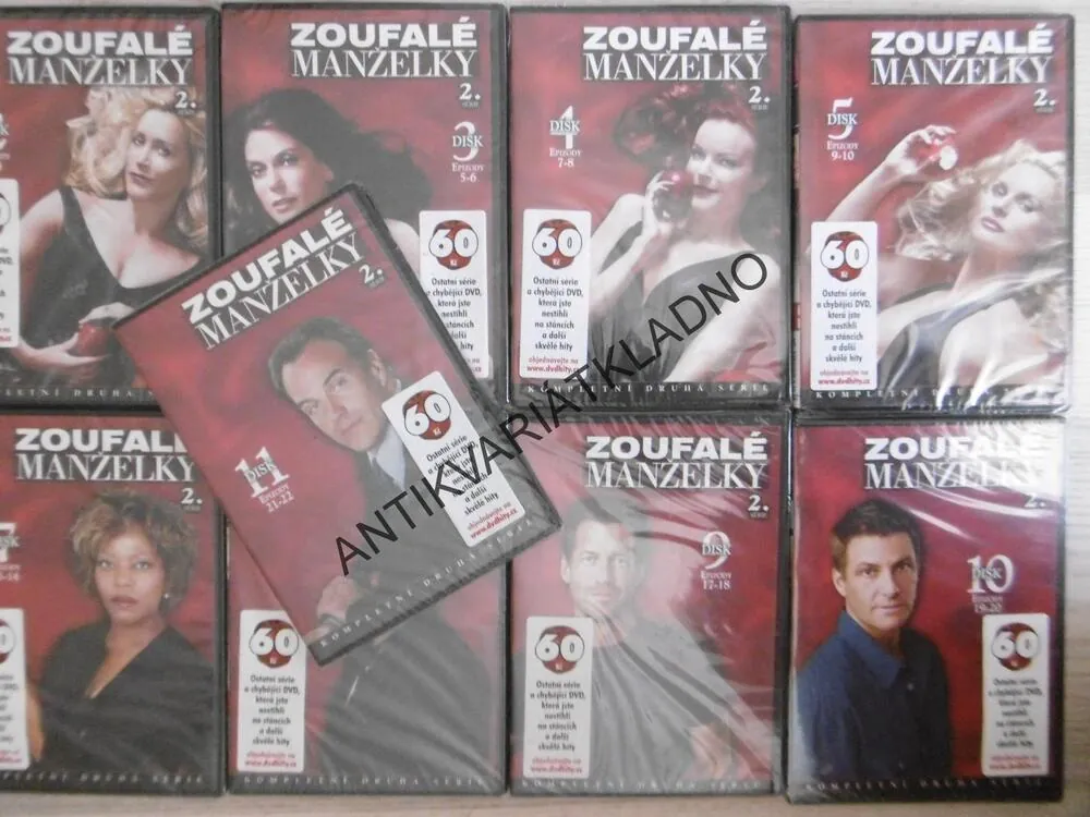 ZOUFALÉ MANŽELKY, 2. SÉRIE, 1 - 11, DVD FILM